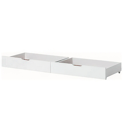 Hoppekids Sengeskuff ECO Comfort 90x200, Hvit