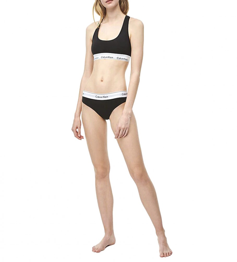 Calvin Klein Braguita Clásica Modern Cotton negro