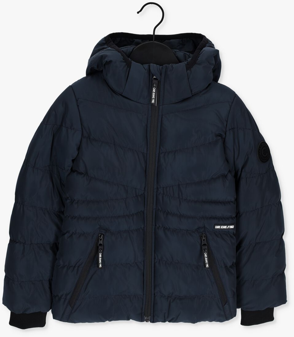 CARS JEANS blauwe cars jeans gewatteerde jas kids teagan