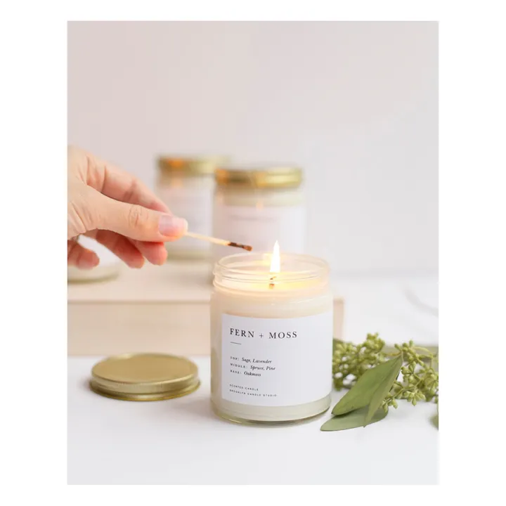 Brooklyn Candle Studio Bougie Minimalist Fern + Moss - 212 g