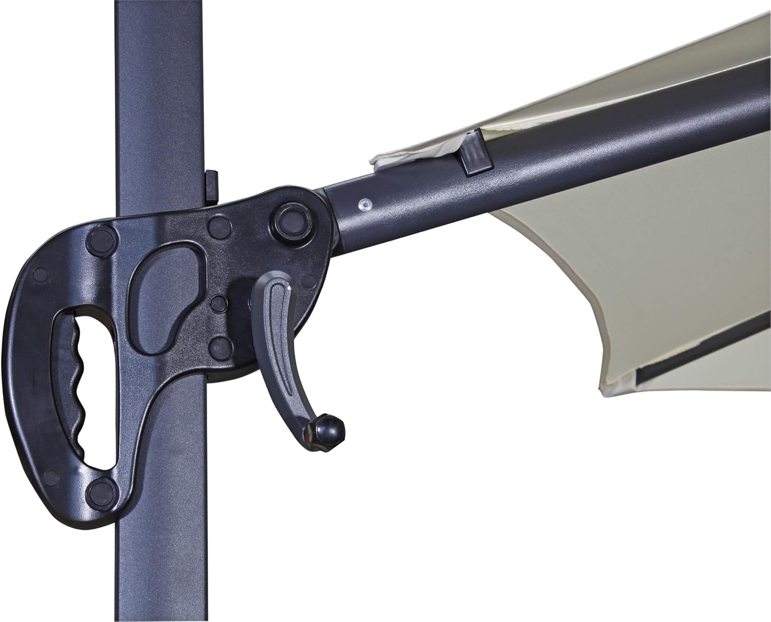 derby Ravenna Smart 300 – Hochwertiger Ampelschirm ideal für Garten und Terrasse – Neigbar – ca. 300cm