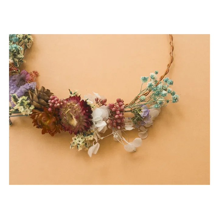 La Petite Épicerie Kit DIY Ma Couronne de fleurs séchées