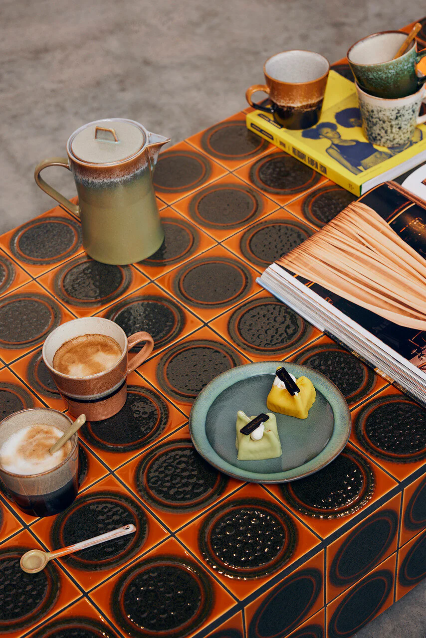 HKliving  70's ceramics americano kop - Tornado