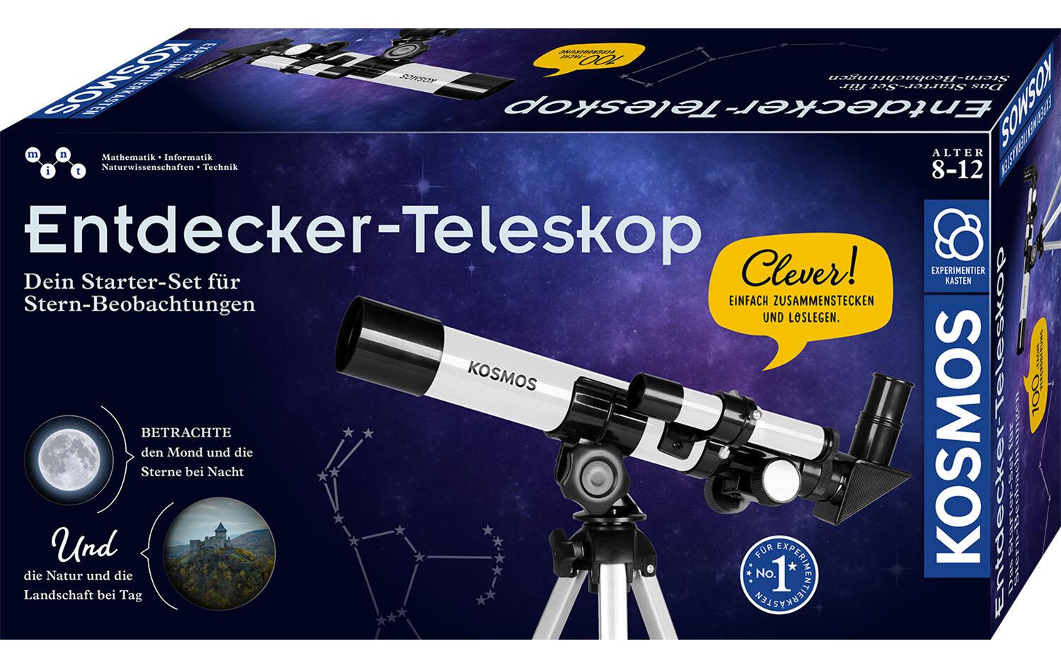 Entdecker-TeleskopStarter-Set für Sternbeobachtungen