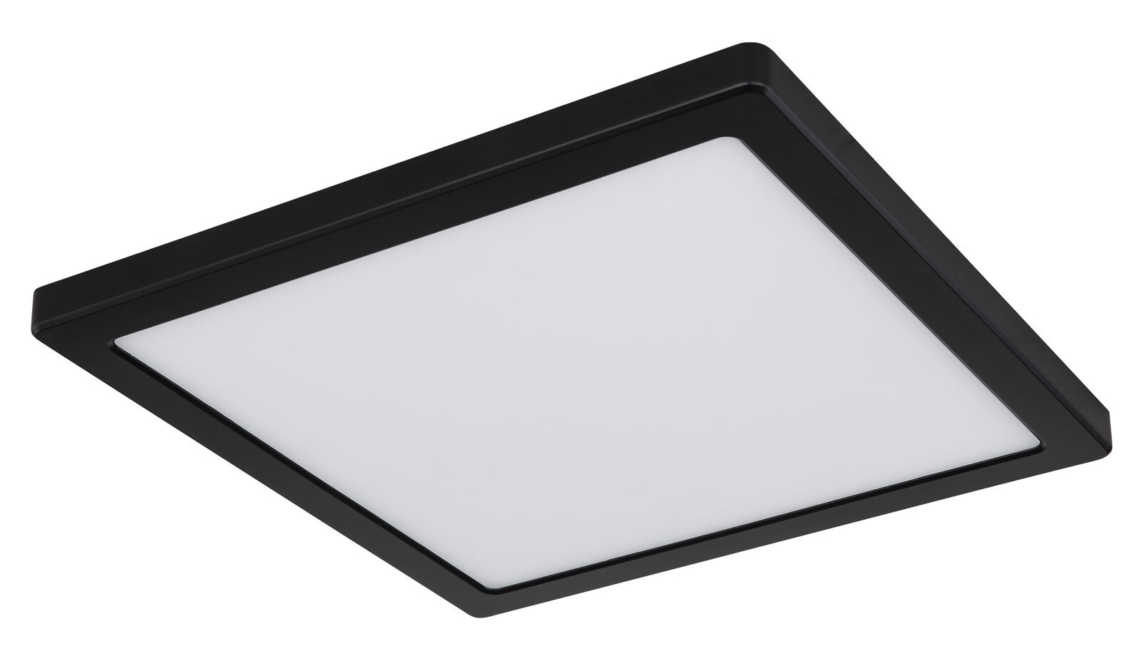 GLOBO LED Deckenlampe Lasse 29x29 cm schwarz Kunststoff