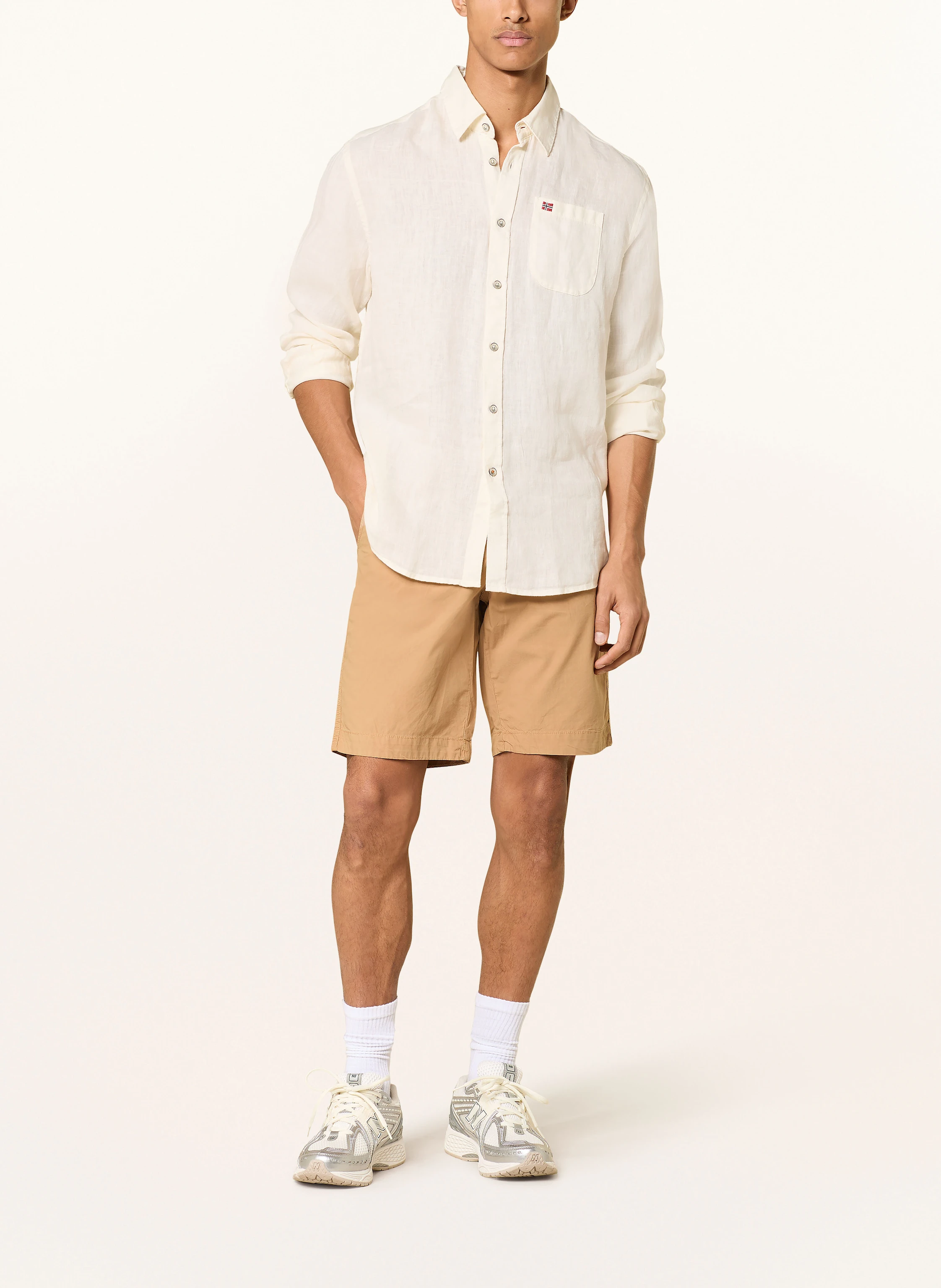 NAPAPIJRI Leinenhemd G-LINEN LS Regular Fit