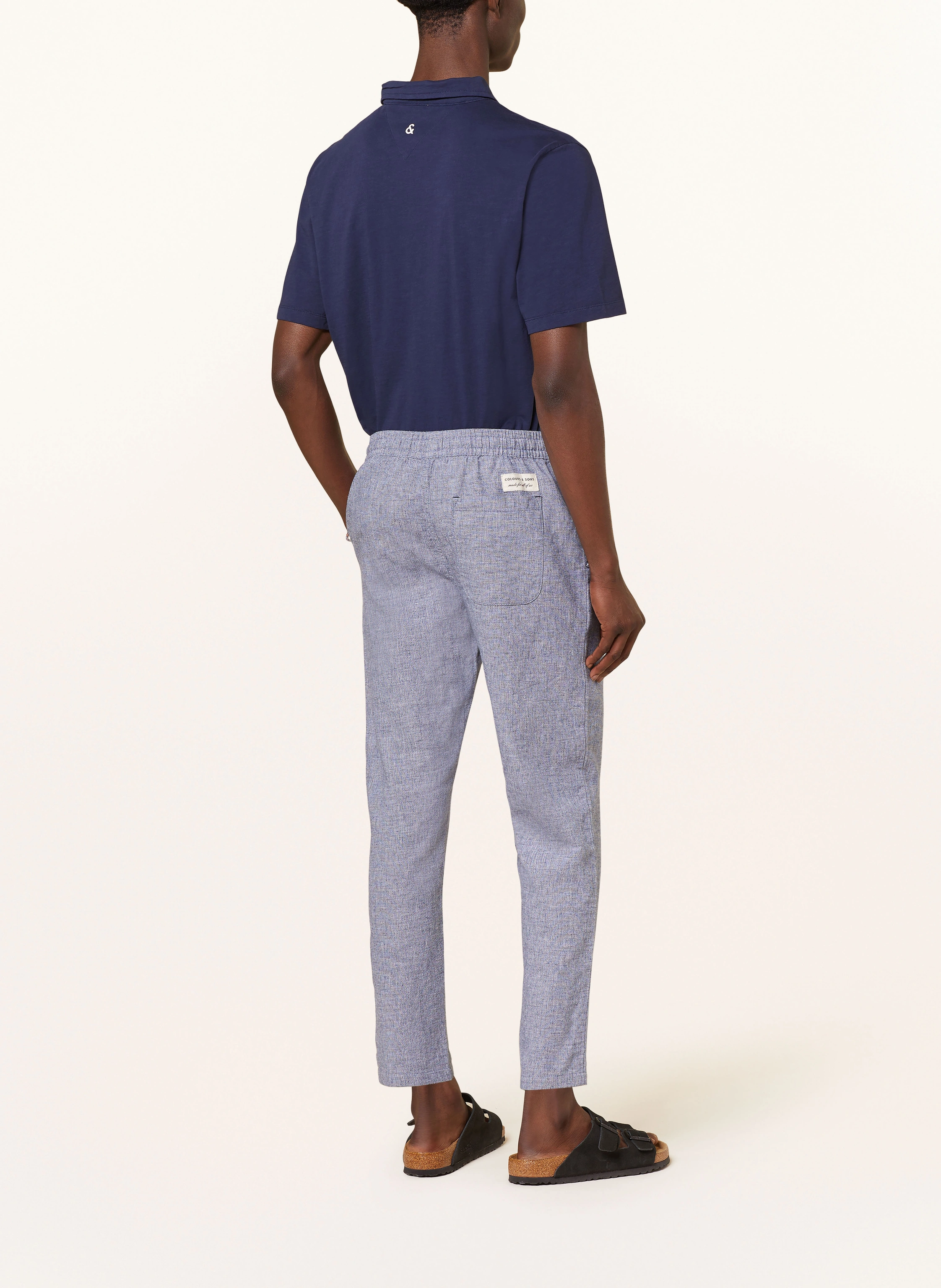 COLOURS & SONS Chino mit Leinen