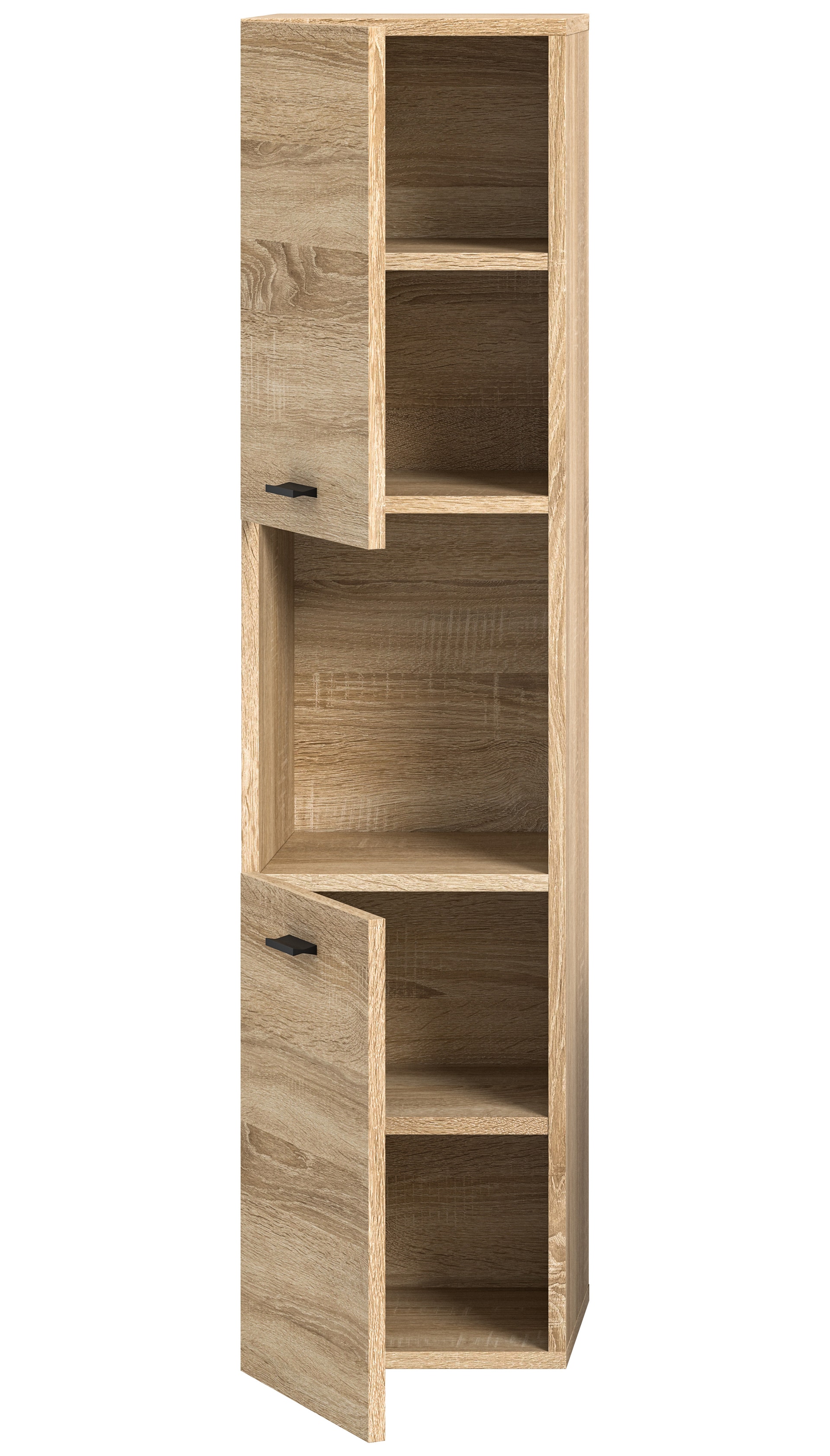 Bad-Midischrank BOSTON braun 125cm