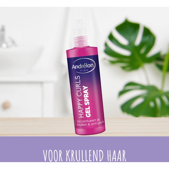 Andrélon Pink Happy Curls Gelspray 200 ML