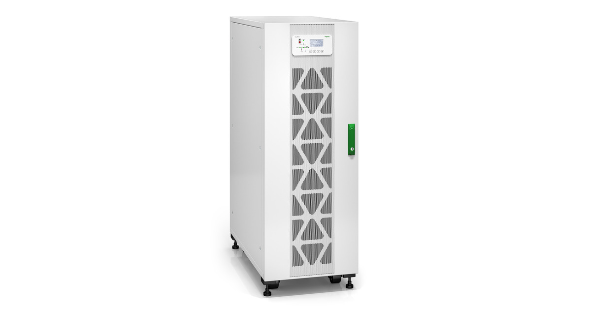 APCEasy UPS 3S 30 kVA 400 V 3:3 met interne batterijen - 25 minuten runtime ups  (Wit,  30 kW, E3SUPS30KHB2)