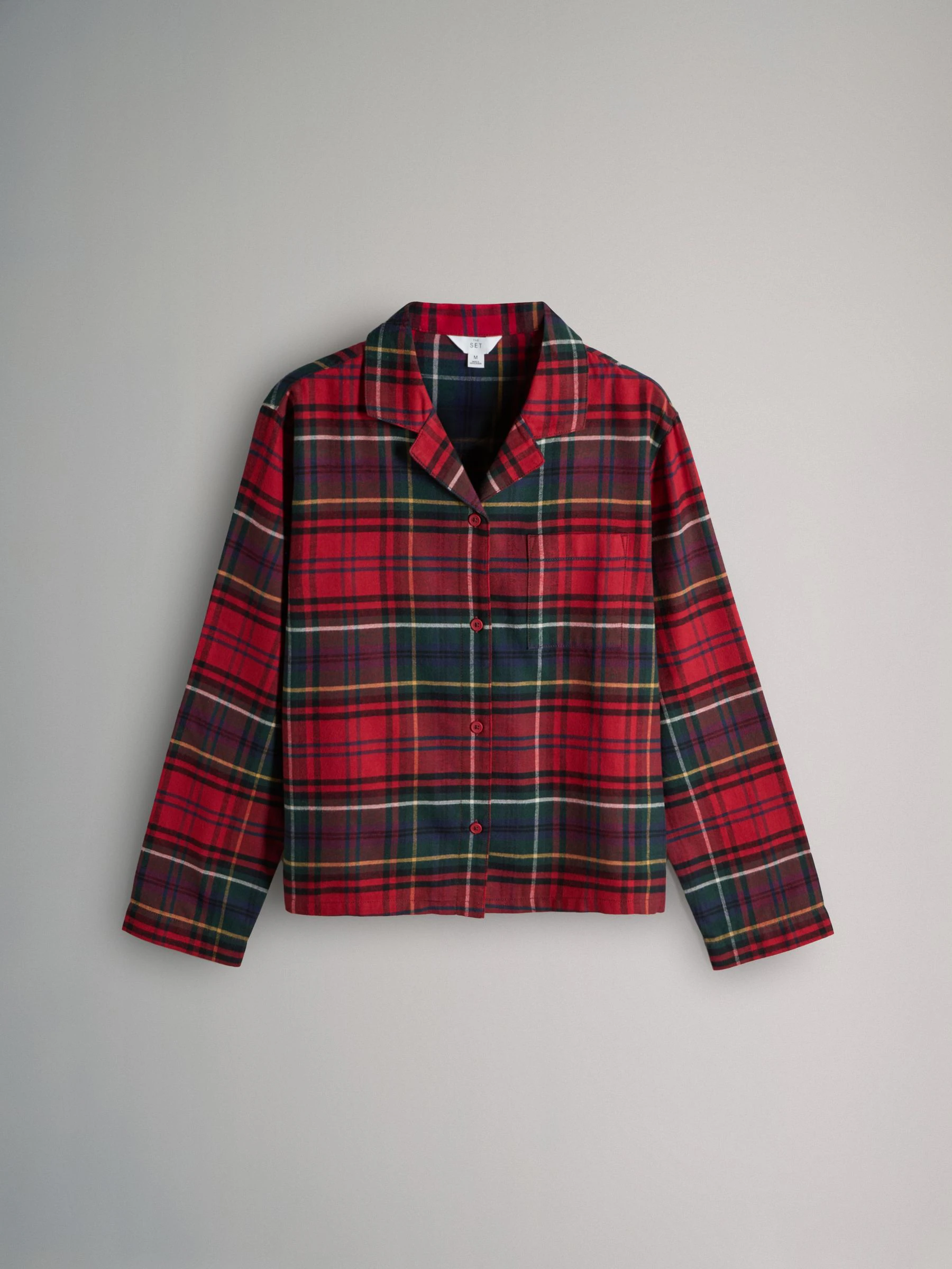 The Set 2 Pack Cotton Woven Check Pyjamas