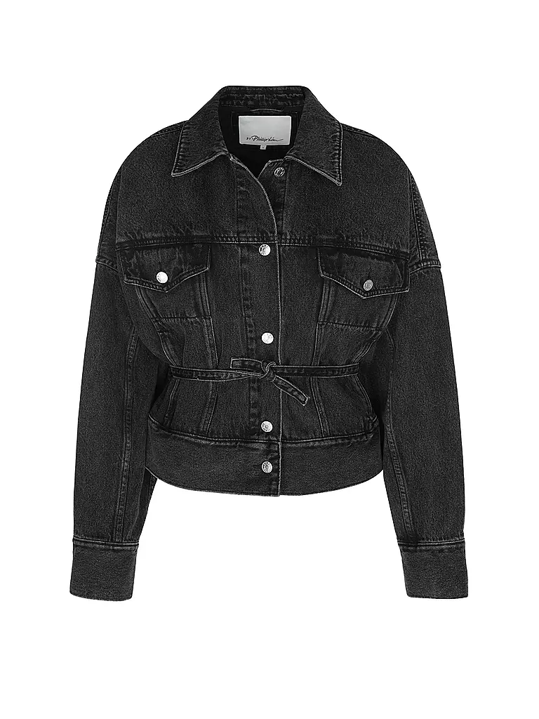 PHILLIP LIM Jeansjacke schwarz