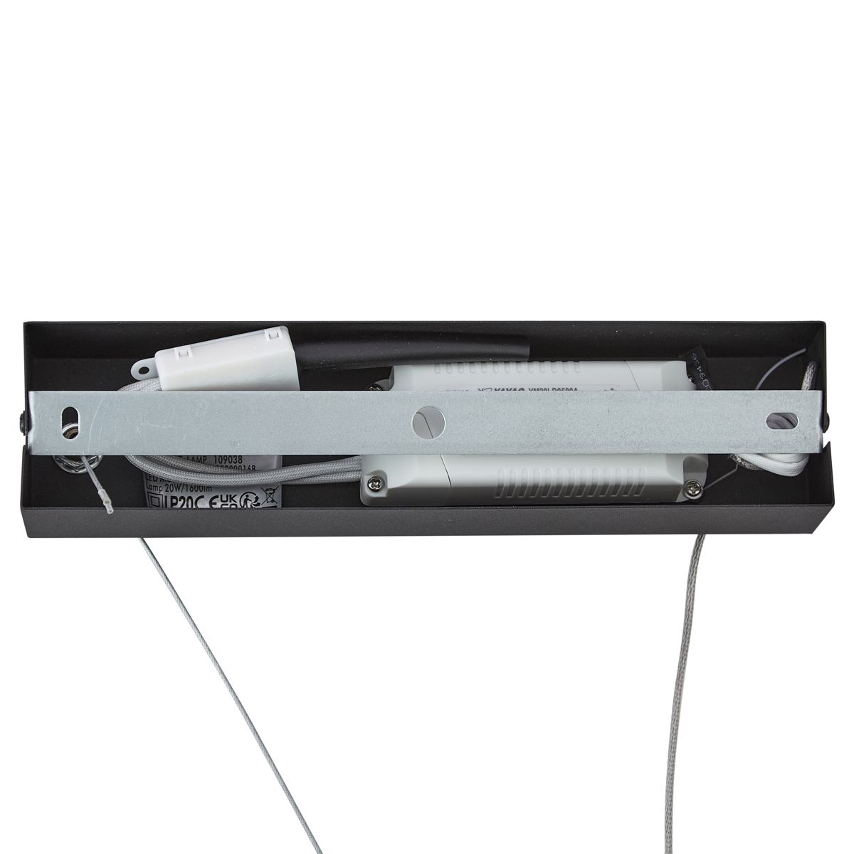 Moderne hanglamp zwart incl. LED 3-staps dimbaar - Twirl