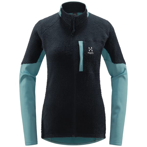 Veste polaire ski rando HAGLÖFS TOURING MID JACKET W TARN BLUE/FROST BLUE