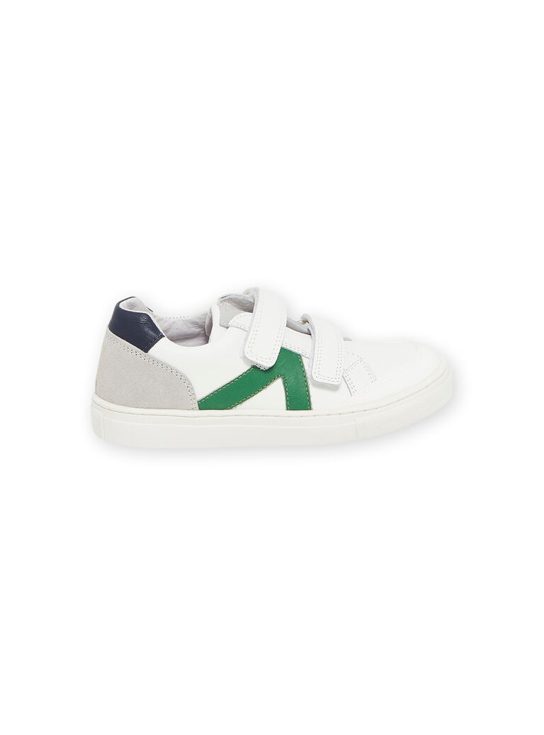 Baskets en cuir