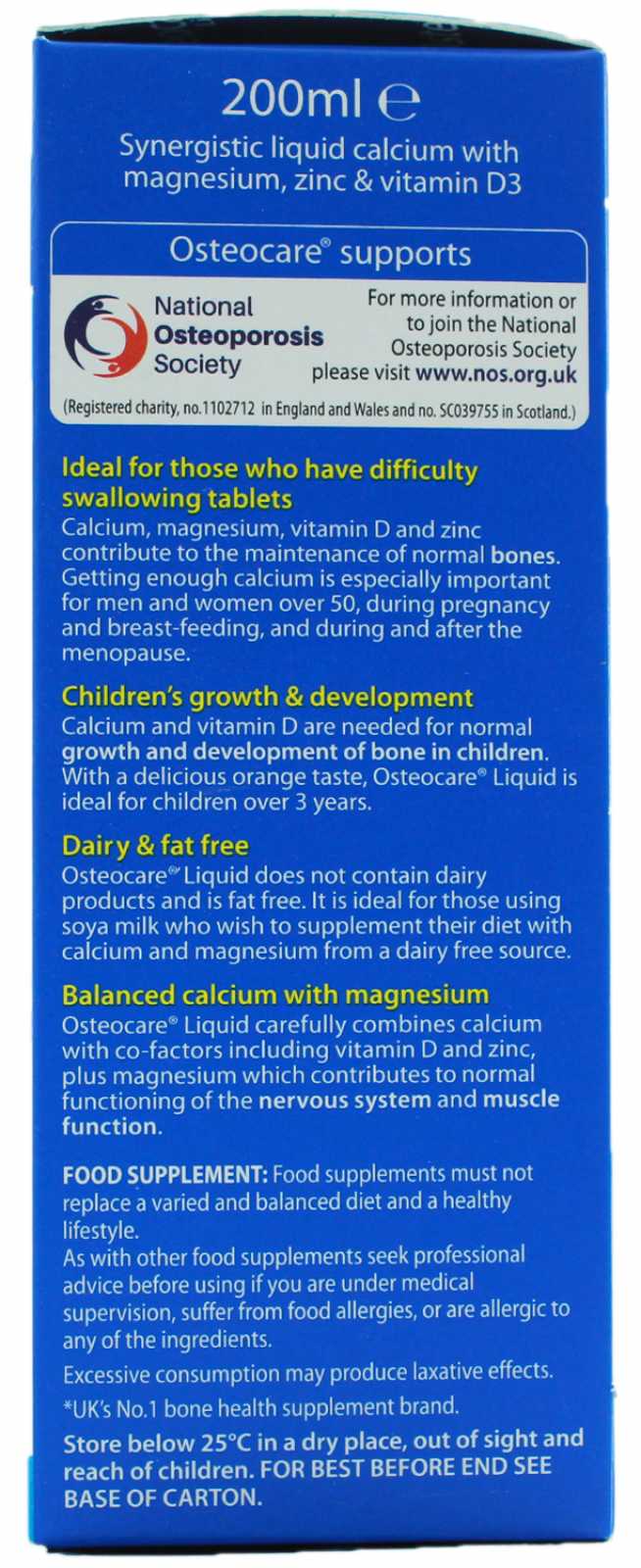 Vitabiotics Osteocare Líquido 200ml