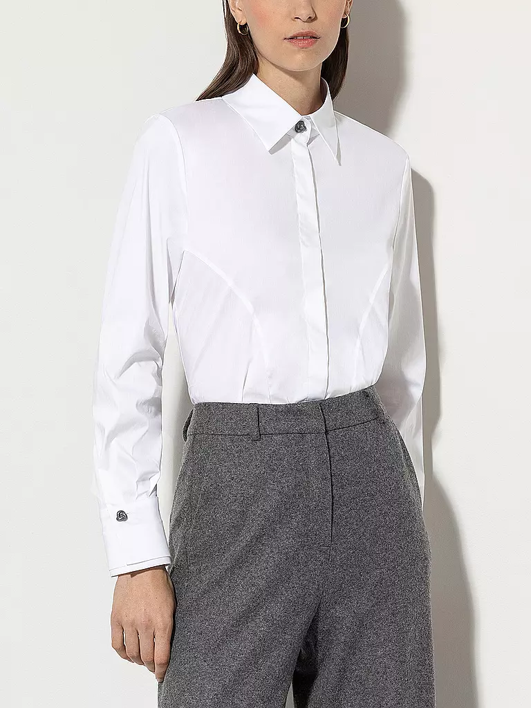 LUISA CERANO Hemdbluse weiss