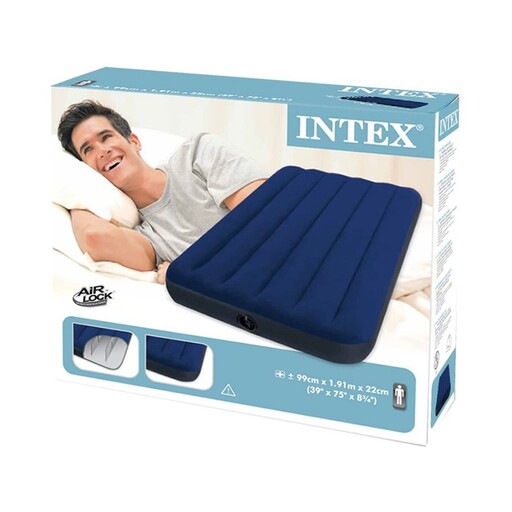 Colchão inflável Intex 191cm x 99cm x 23cm