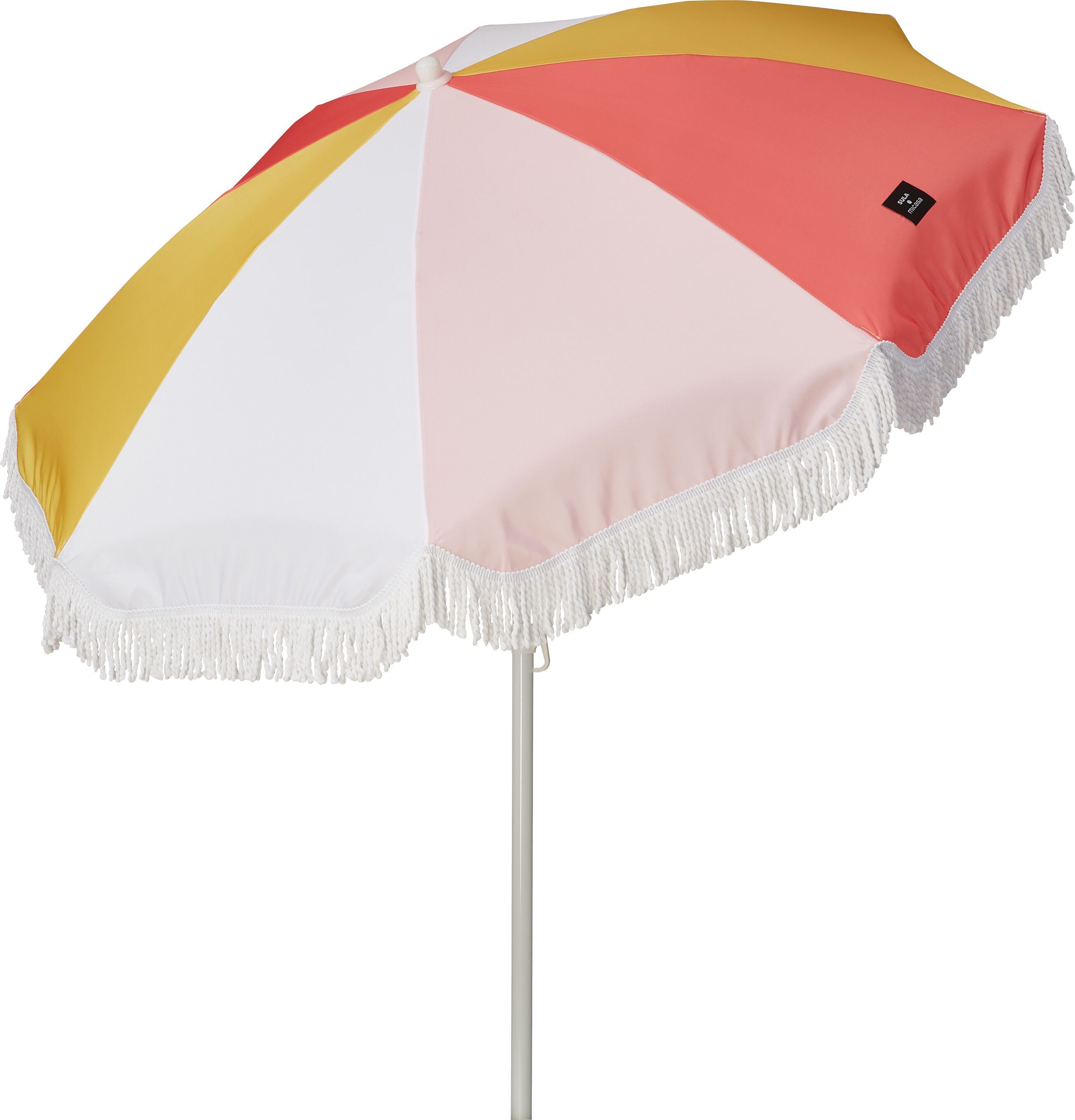 SOLE Sonnenschirm Sunset color block - Rosa / H: 210.0 cm