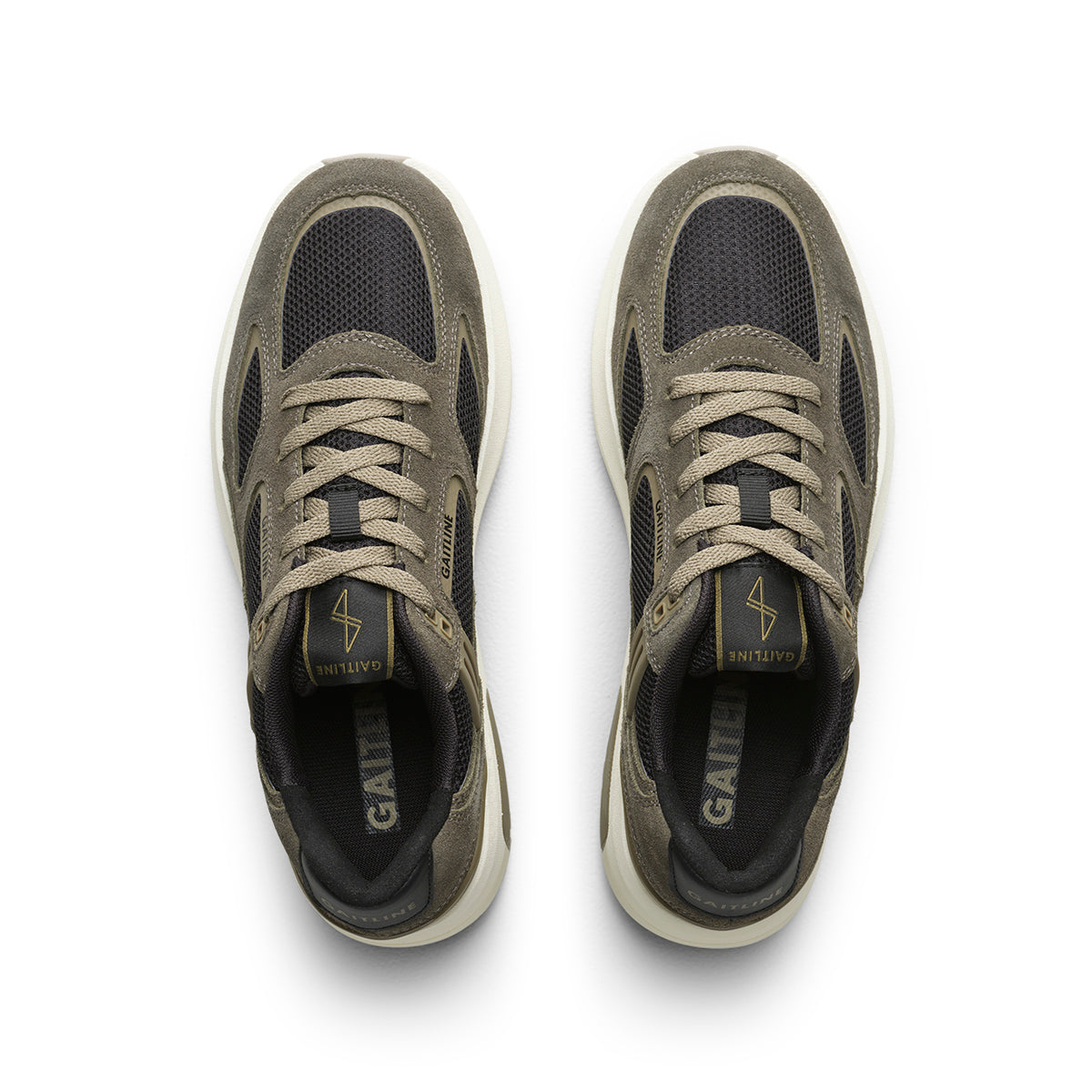 Nova Lite Klassisk retrosneaker med skinndetaljer