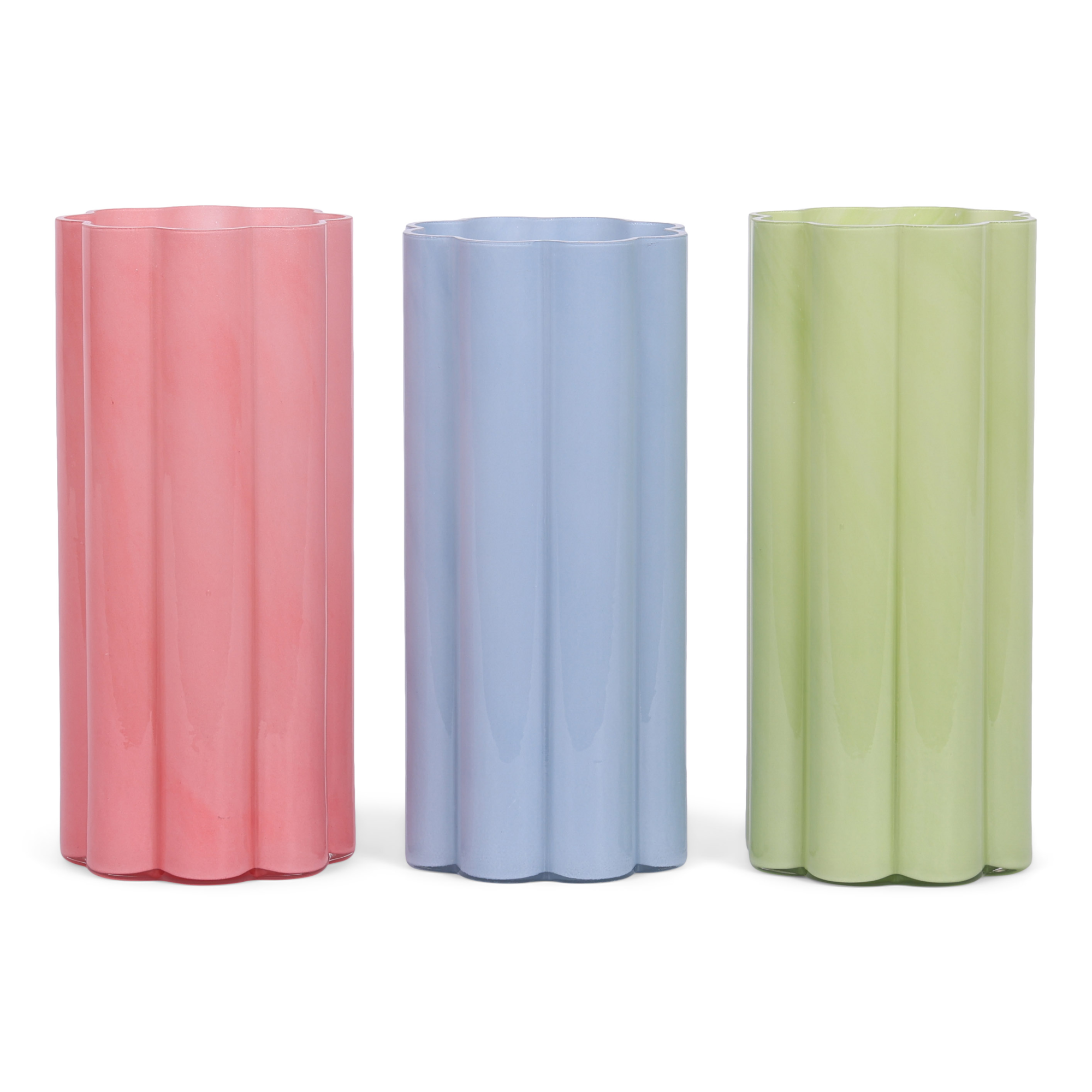 Vaas Flower ice blue