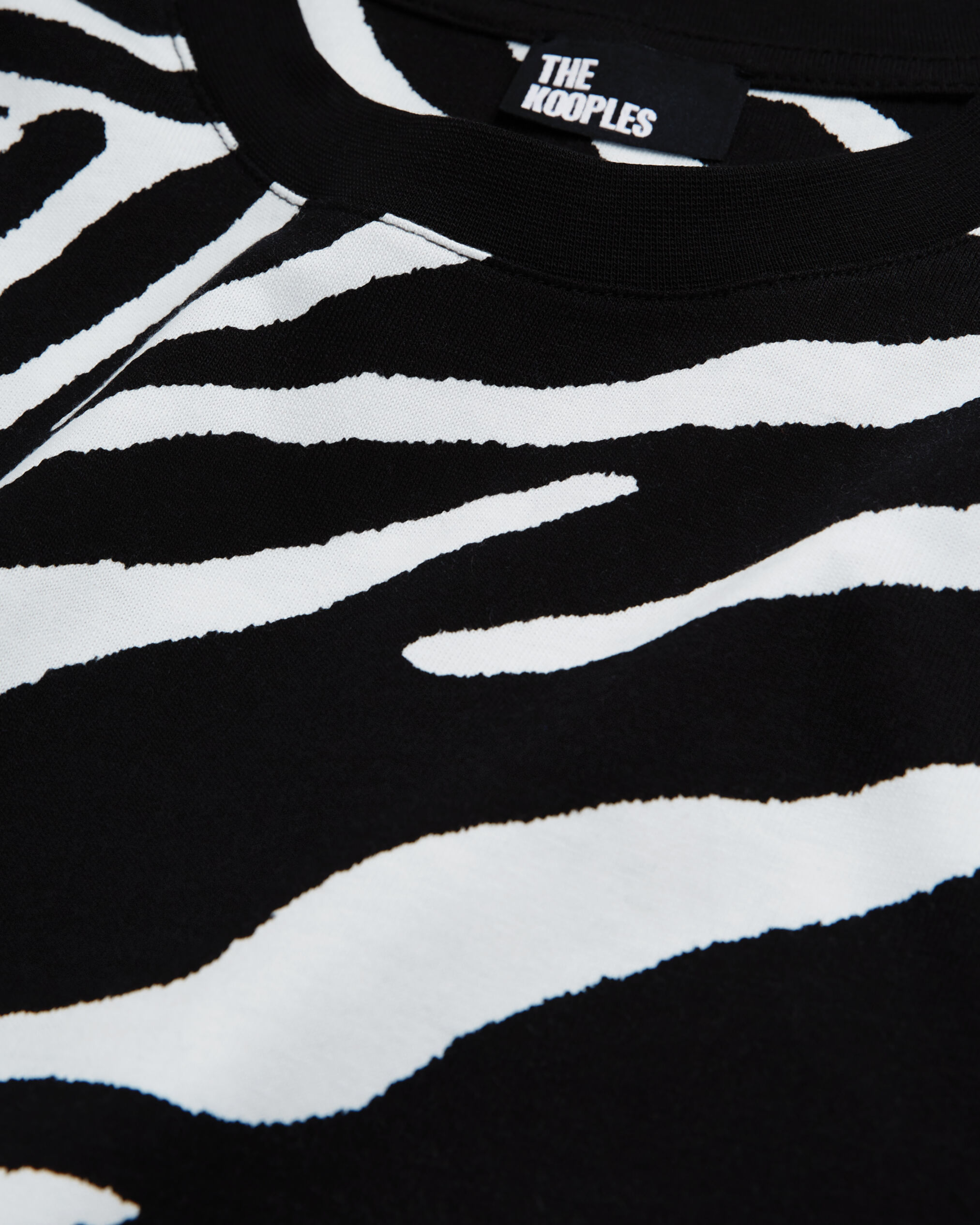 T-shirt imprimé zèbre