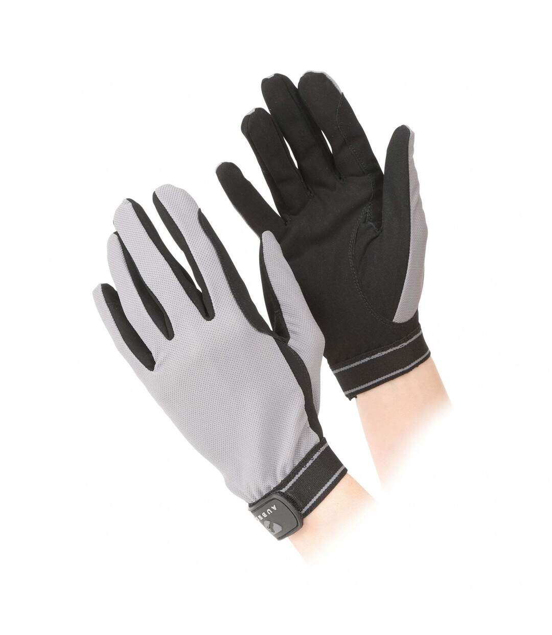 Aubrion - Gants d'équitation - Adulte (Gris) - UTER1028