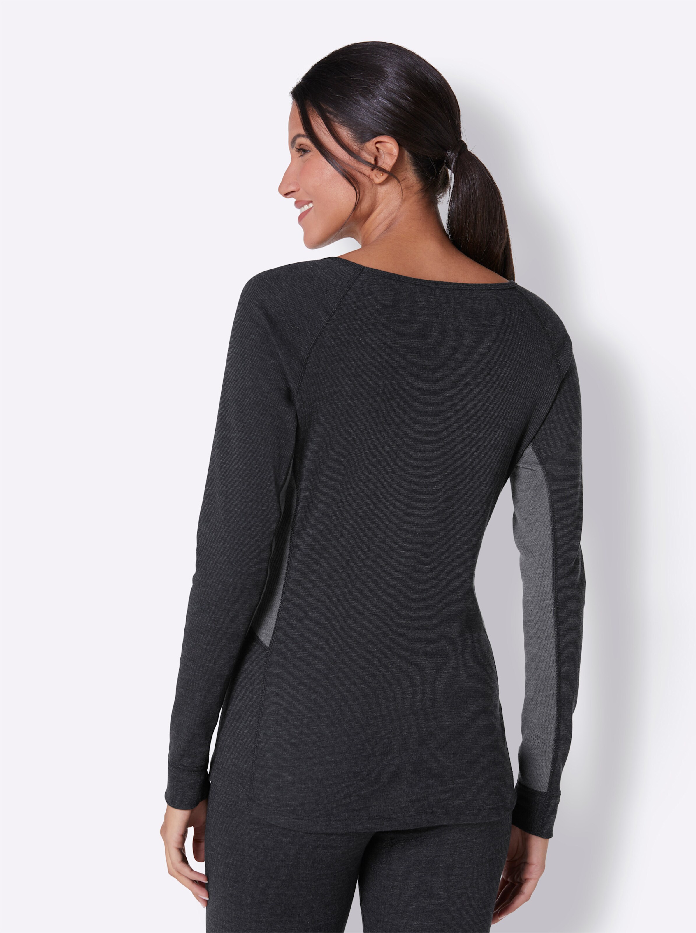 Shirt in graphit