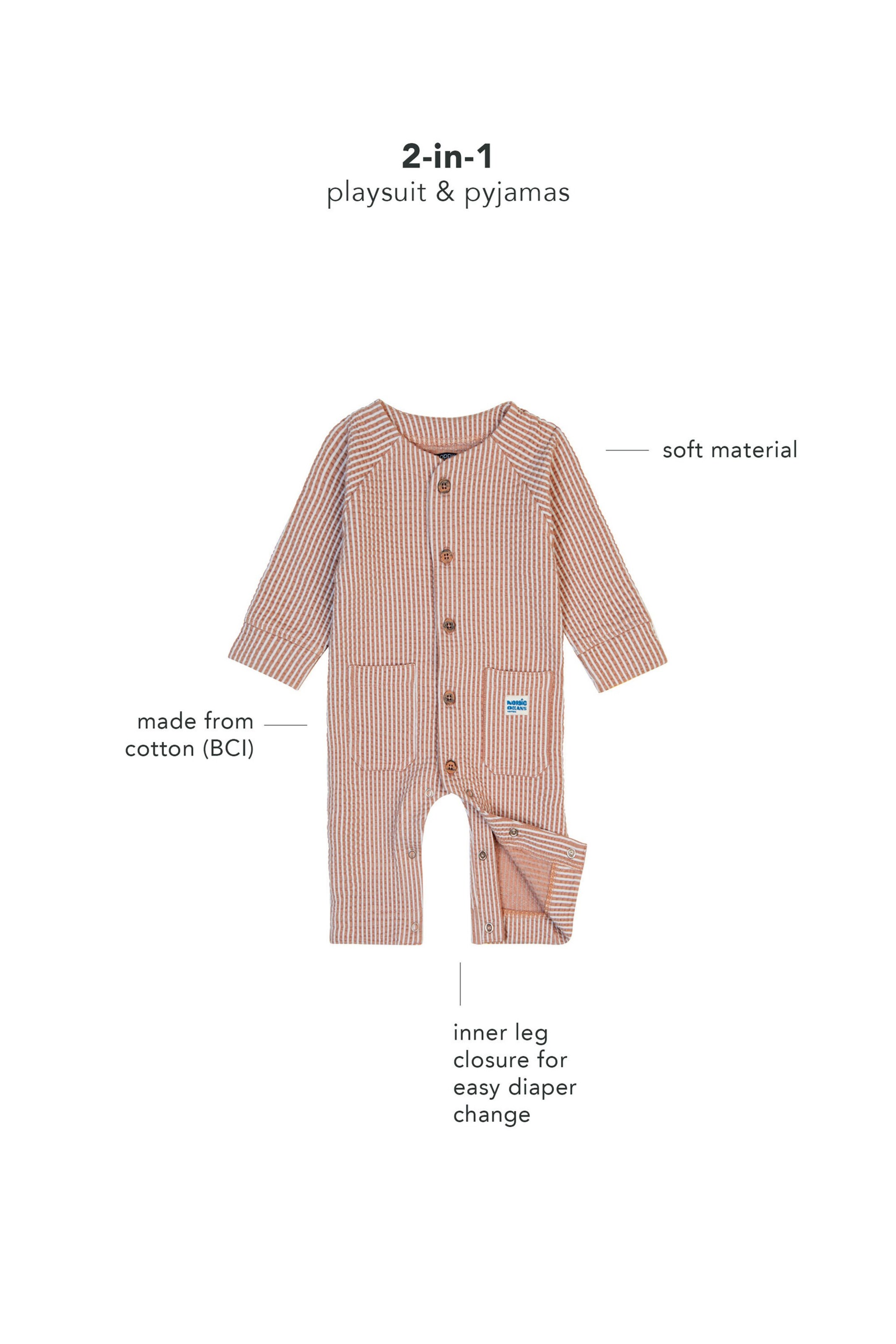 Noppies Baby Strampler Garb Natural