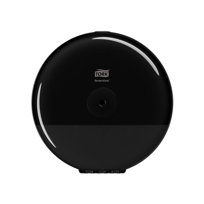 Tork 681008 T9 SmartOne Mini Toilet Roll Dispenser Elevation, zwart (681008)