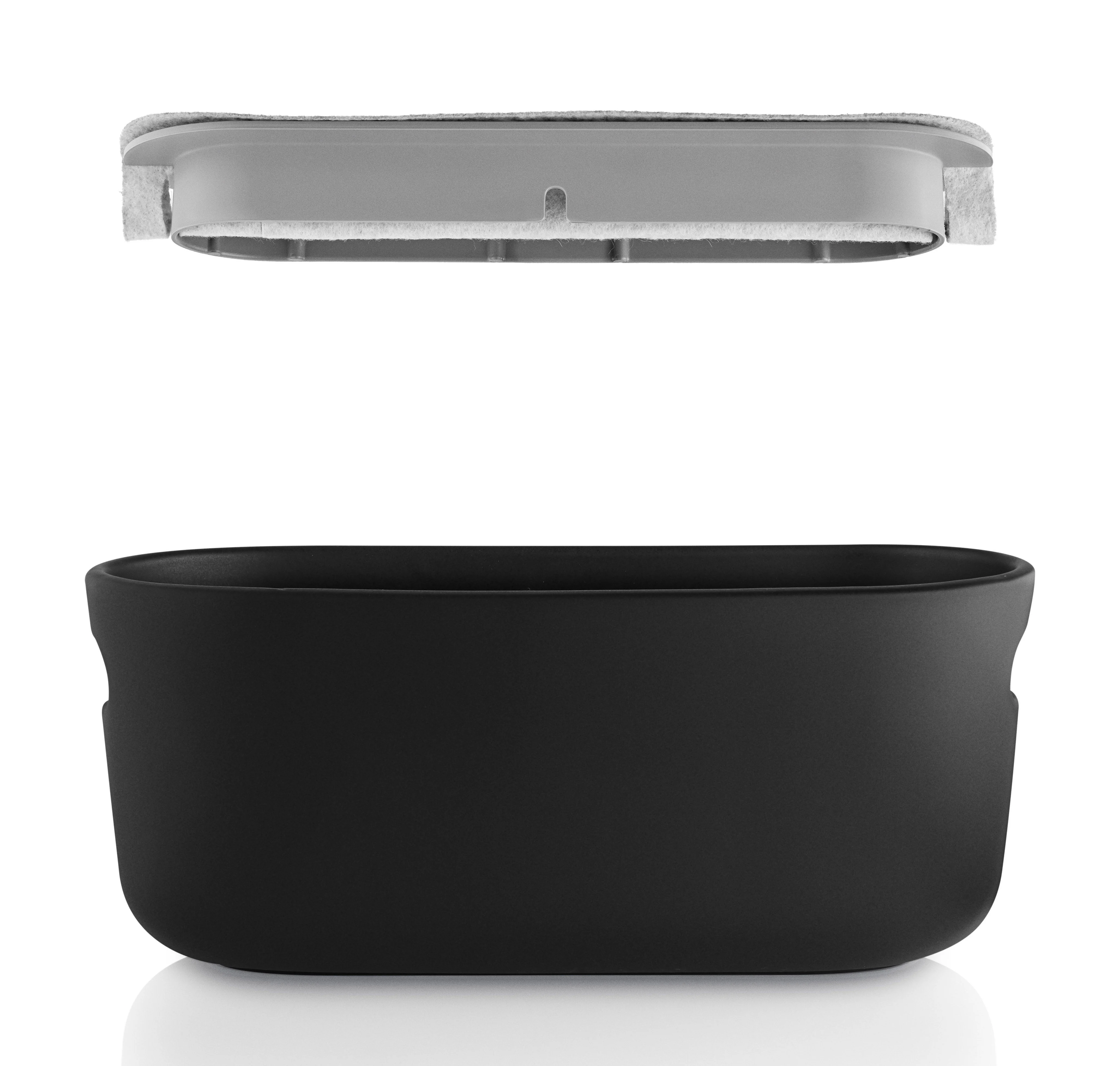 HERB - Pot à réserve d'eau céramique | Noir