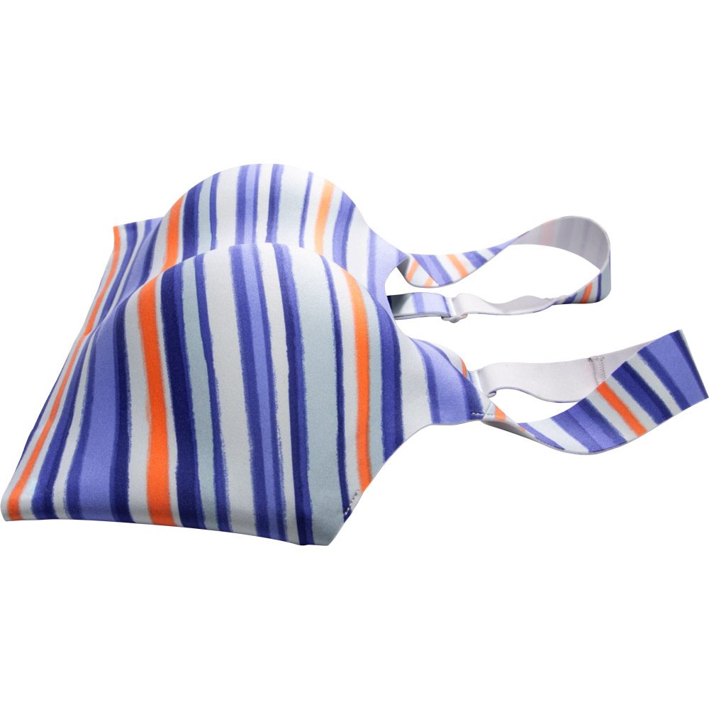 Brooks Dare Scoopback Sport-BH Damen multi stripe ash