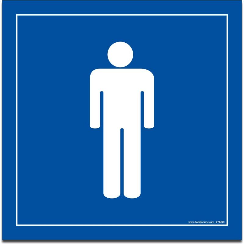 Panneau Toilettes Homme