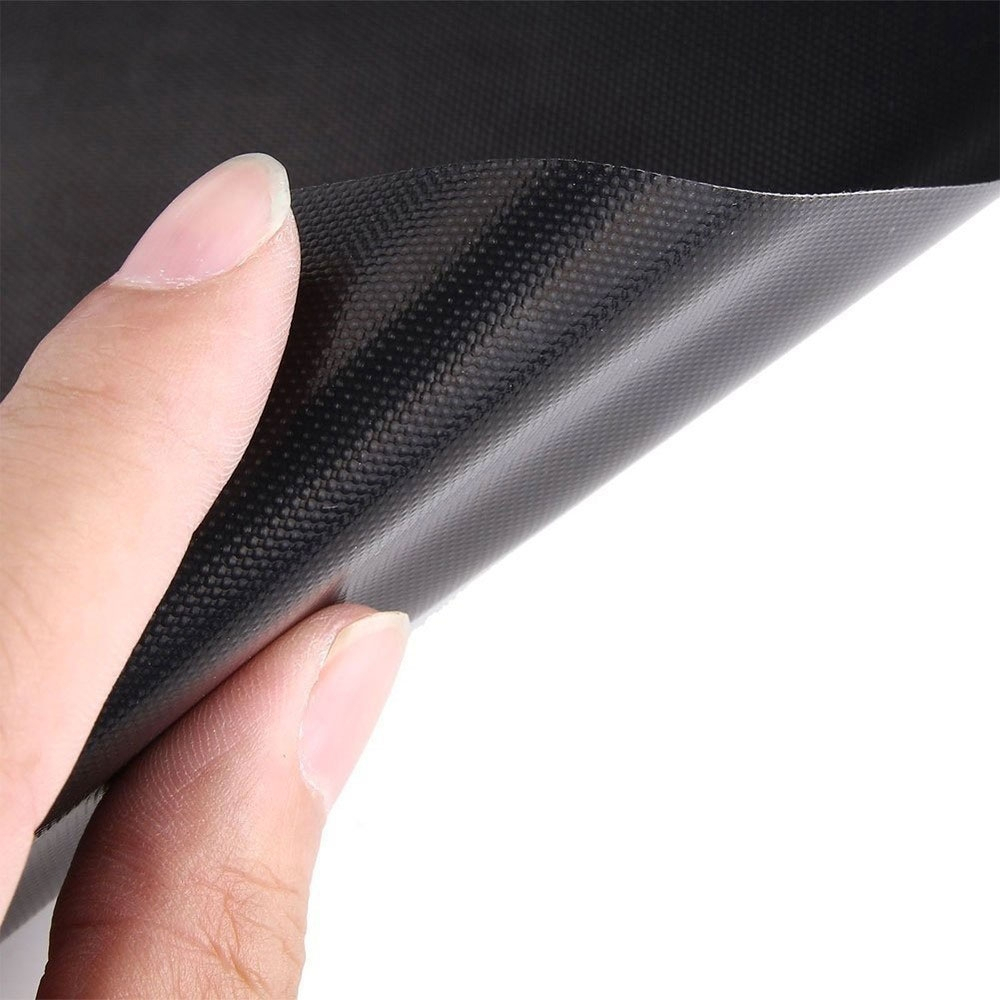 (5er Set) 40x33cm Anti-Haft Backpapier Wiederverwendbare Matte für Grill / Backofen - Schwarz