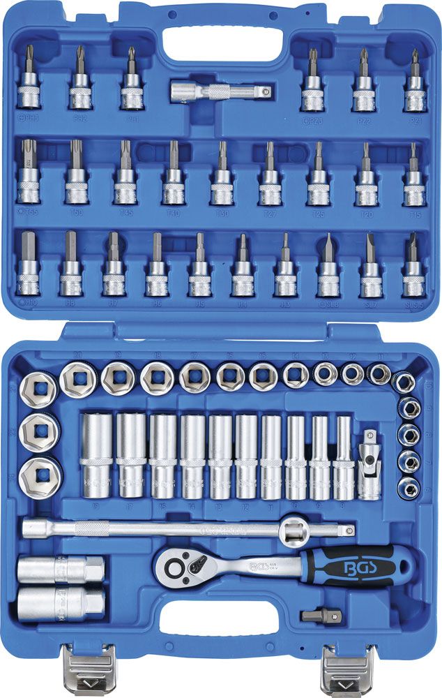 BGS technic Steckschlüssel-Satz Sechskant 3/8
