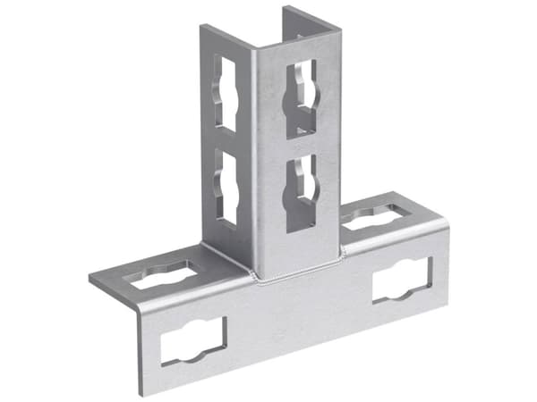 Fischer PFUF 2D Forbindelseselement Stål varmgalvaniseret 563149 10 stk