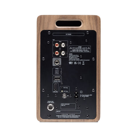 Argon Audio FORTE A4 WIFI – actieve luidsprekers met Wi-Fi-streaming Hout