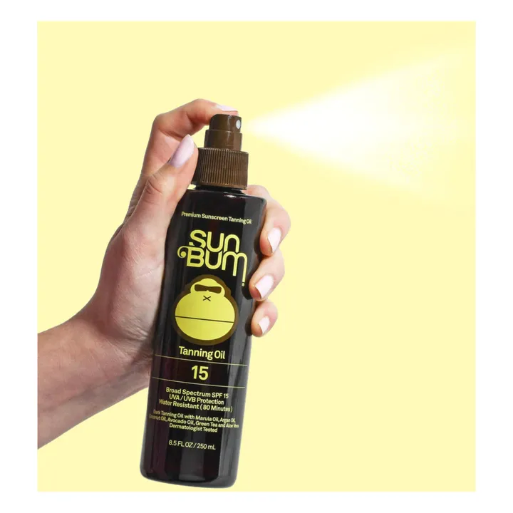 Sunbum Huile solaire corps auto-bronzante SPF15 - 250 ml
