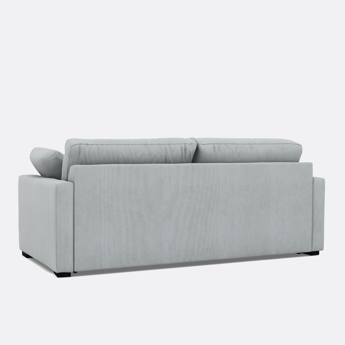 LA REDOUTE INTERIEURS<br>Sofá cama de veludo fino, espuma, Timor