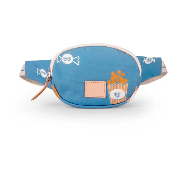 JOJO FACTORY Sac Banane Popcorn | Bleu