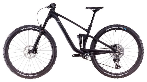 VTT Tout-Suspendu Cube Stereo One22 C:62 SLX Sram X0 Eagle AXS 12V 29'' Noir Blackline 2025