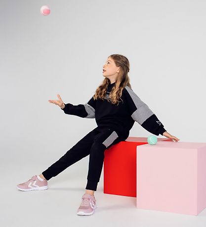 Hummel Jogginghosen - hmlOnny - Schwarz/Grau