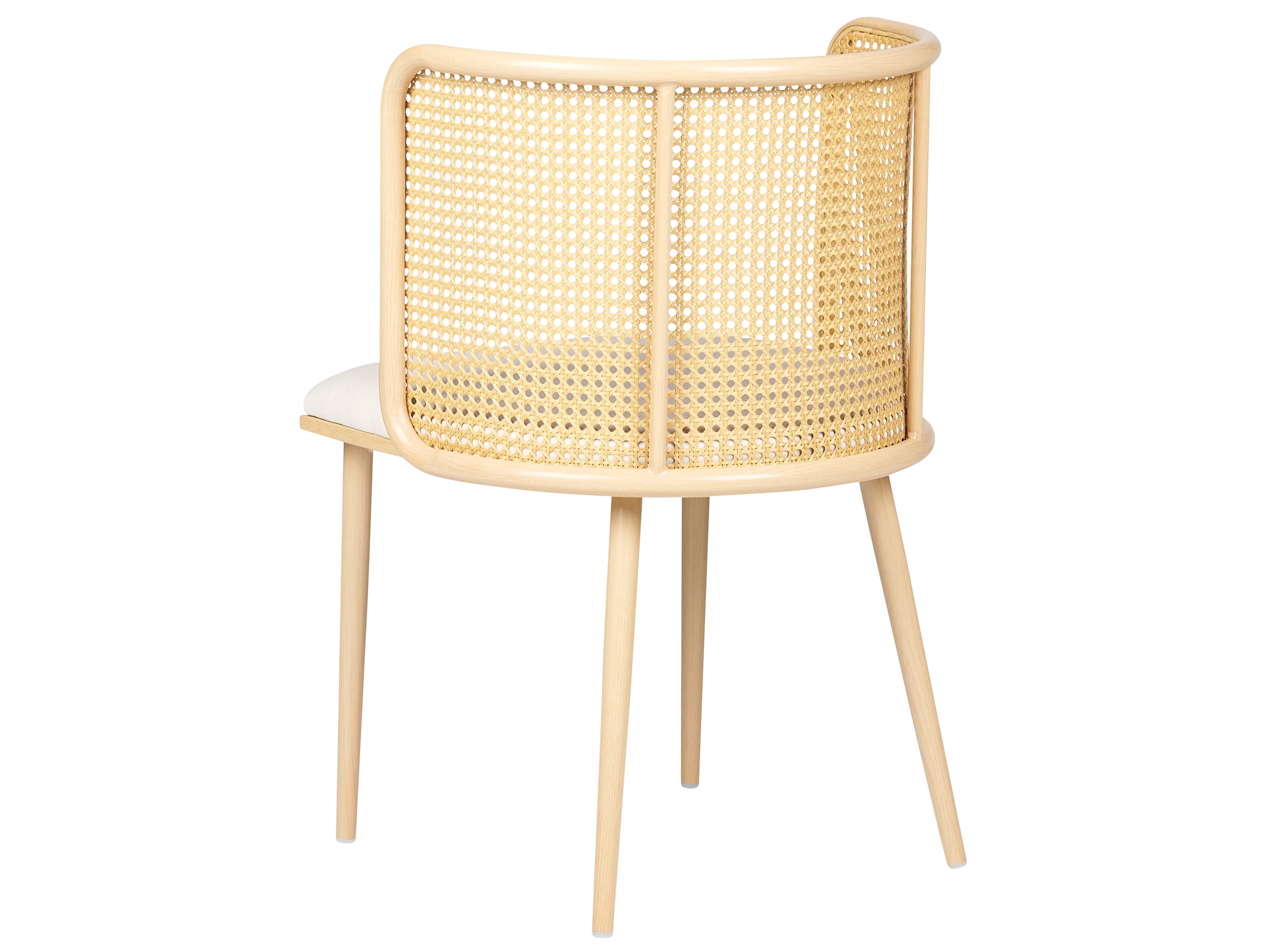 Set van 2 eetkamerstoelen KOBUK Metaal Lichtbruin