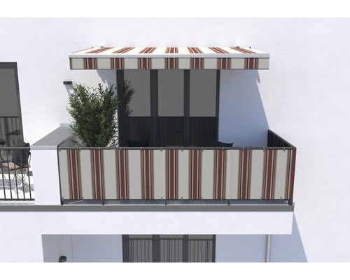 SOLUNA Balkonbekleding H:75 cm Design 8783 (per meter verkocht)