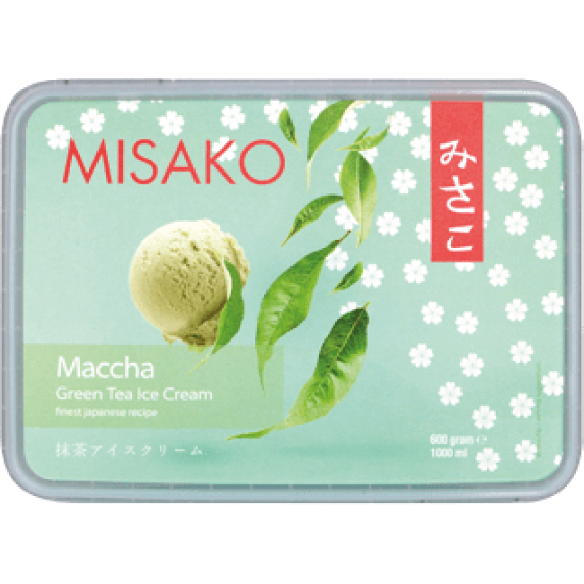 Misako Matcha Groene Thee IJs 1ltr