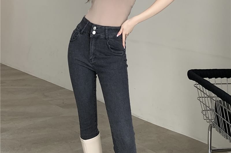 Flowerisque - Effen gewatteerde camisole top