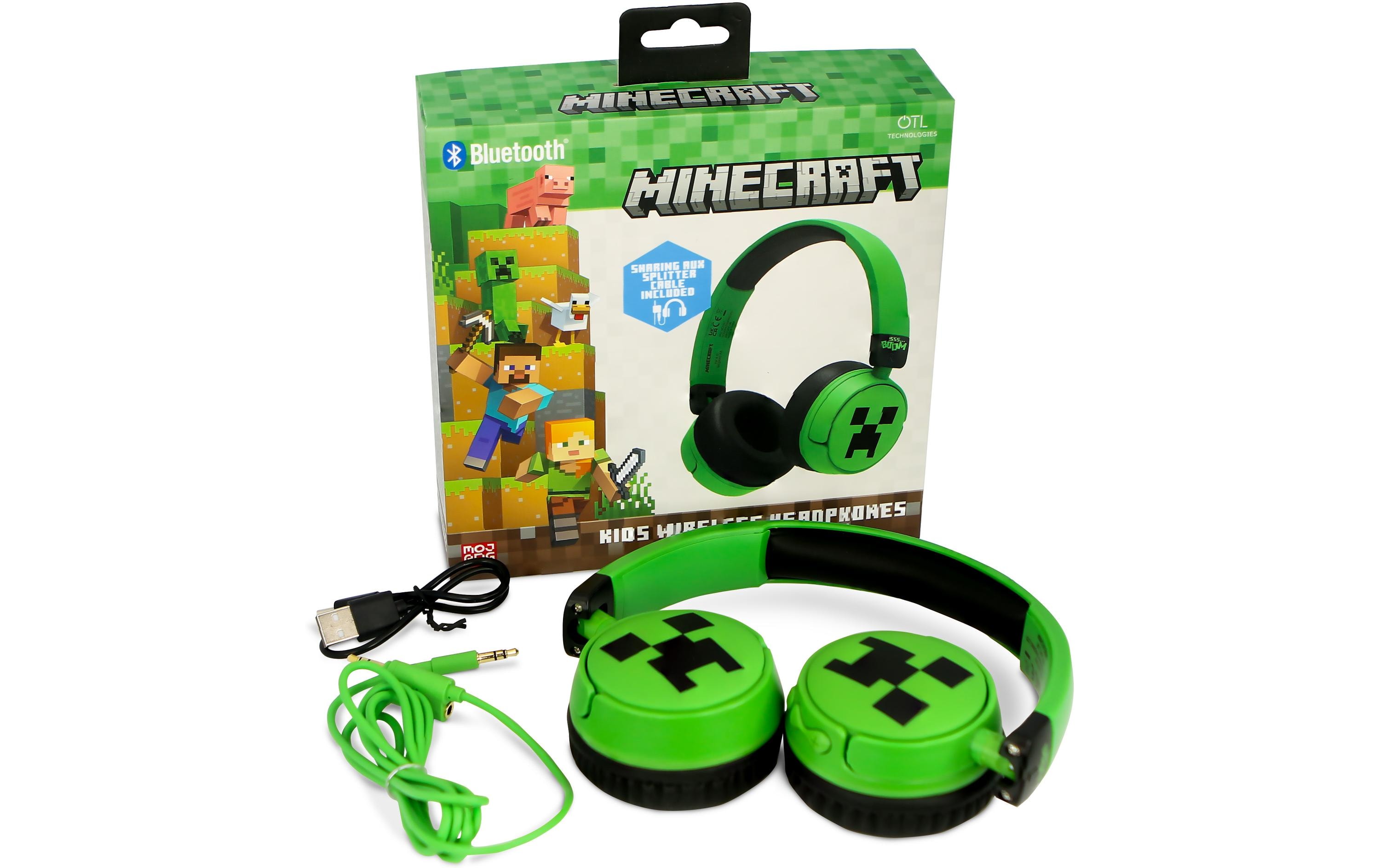 Minecraft Creeper Kabellose Kopfhörer für KinderBluethooth Kopfhörer