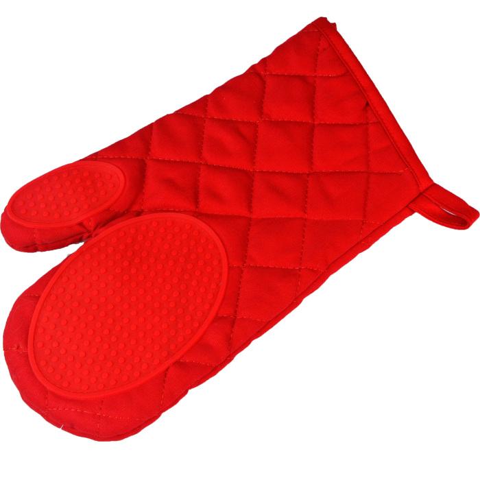 GANT 30X18CM COTON SILICONE CUISTOT ROUGE