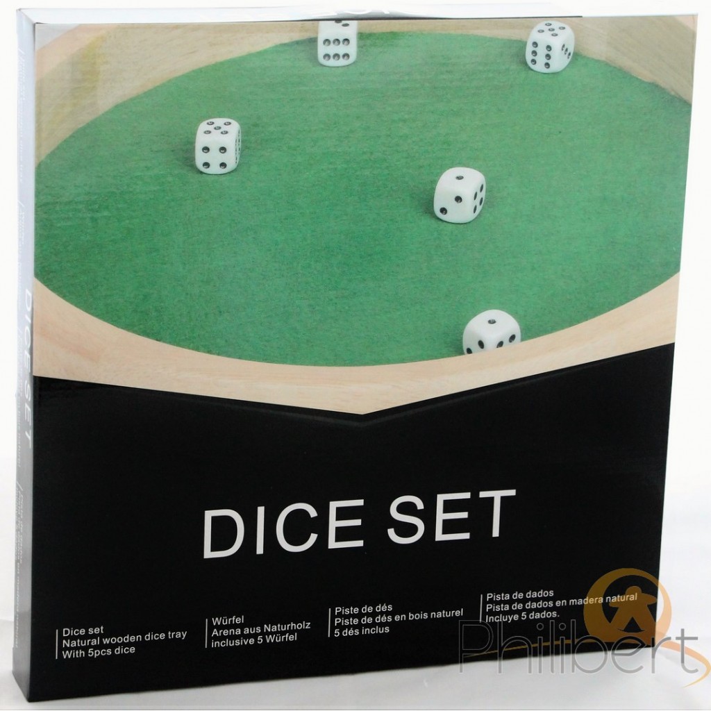 Piste de Dés Naturel 34 cm