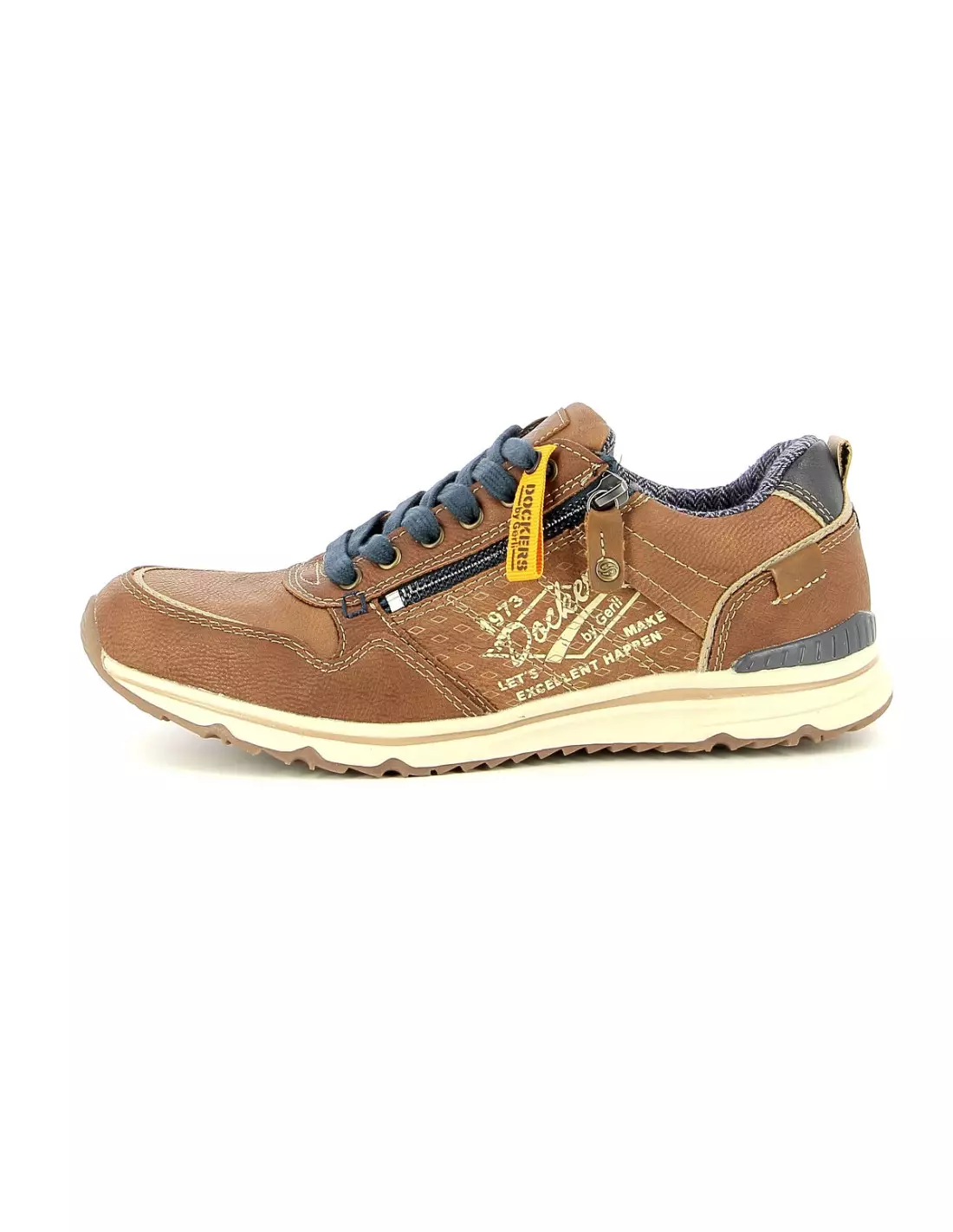 DOCKERS DOCSI - Baskets Cognac